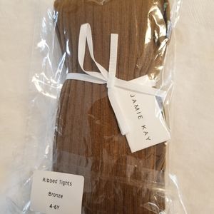 Jamie Kay NWT bronze tights 4-6Y